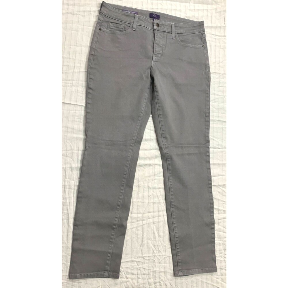 NYDJ NOT YOUR DAUGHTERS JEANS WOMENS ALINA LEGGING LIFT TUCK SIZE 8
